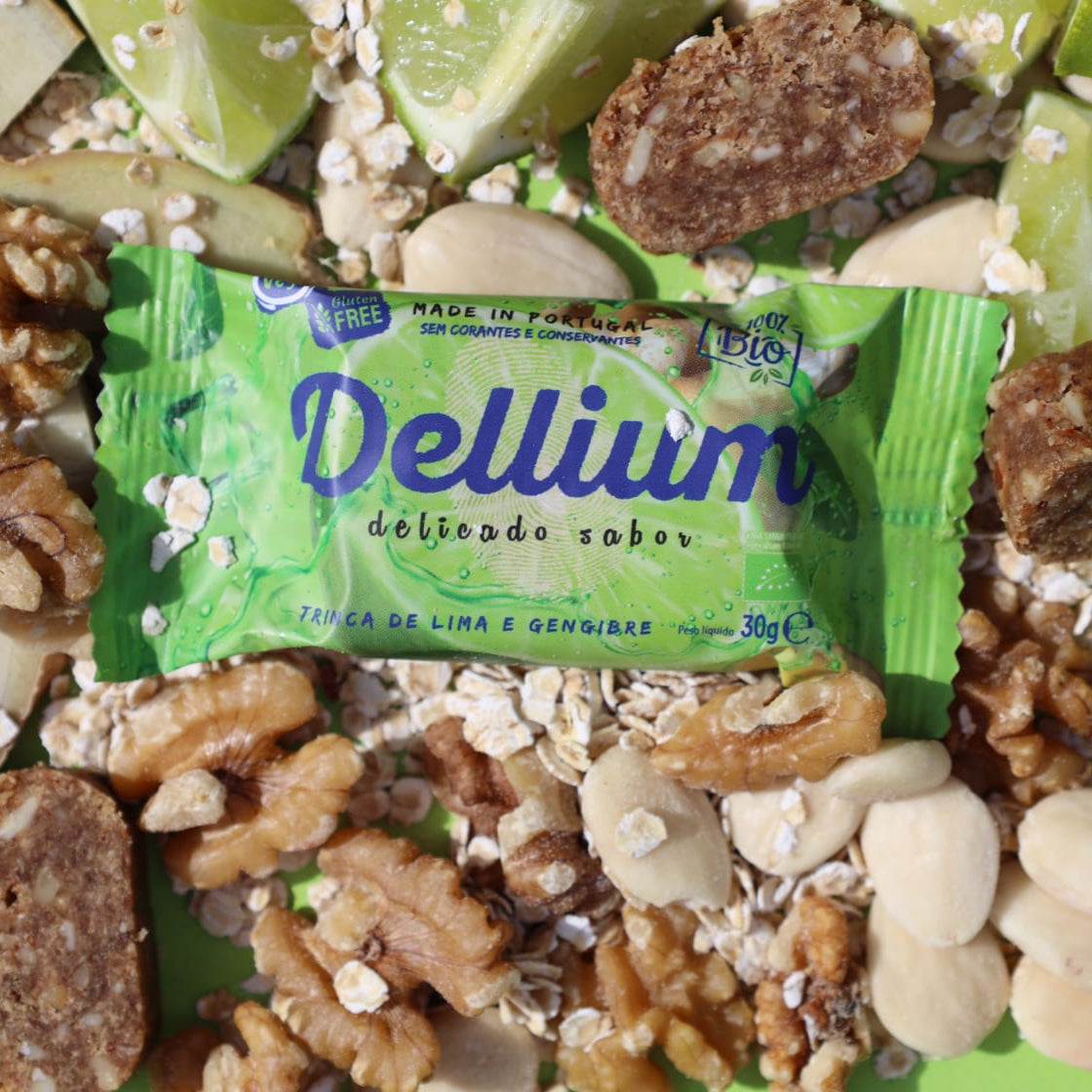 Barrita Trinca de Lima e Gengibre Bio 30gr